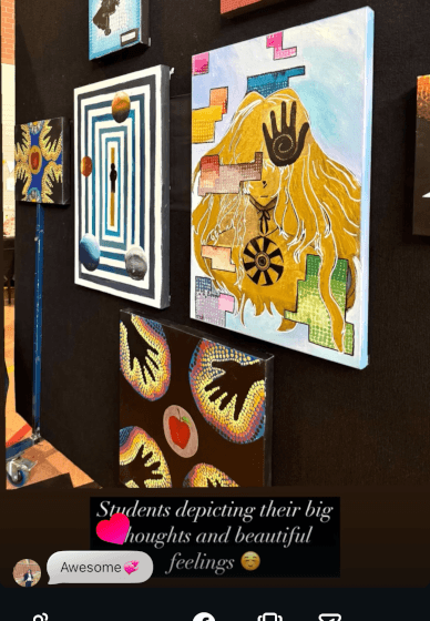 Textured Acrylic Painting Workshop (At Your Home)