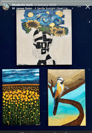 Textured Acrylic Painting Workshop (At Your Home)