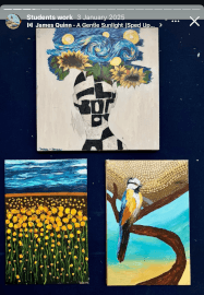 Textured Acrylic Painting Workshop (At Your Home)