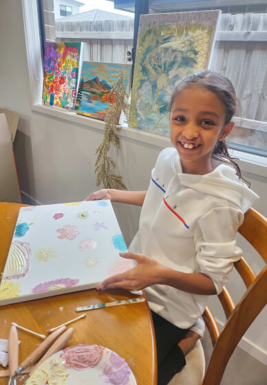 Textured Art Canvas Workshop