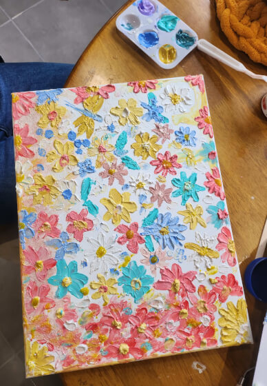 Textured Art Canvas Workshop