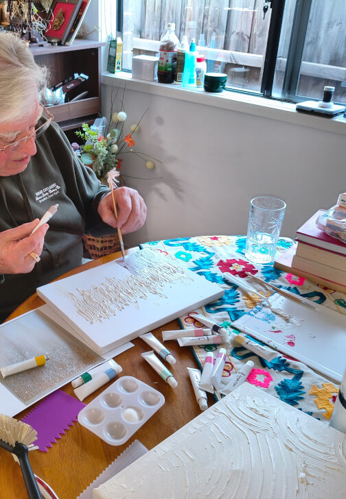 Textured Art Canvas Workshop