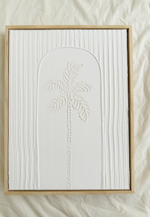 Textured Art Workshop: Palm Tree