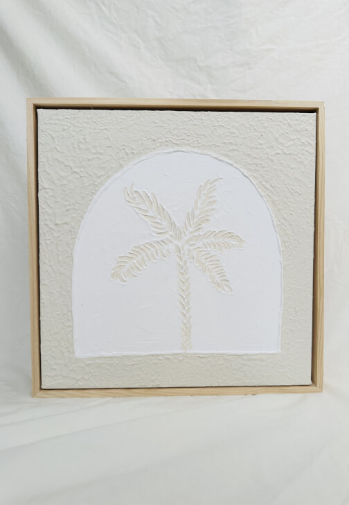 Textured Art Workshop: Palm Tree