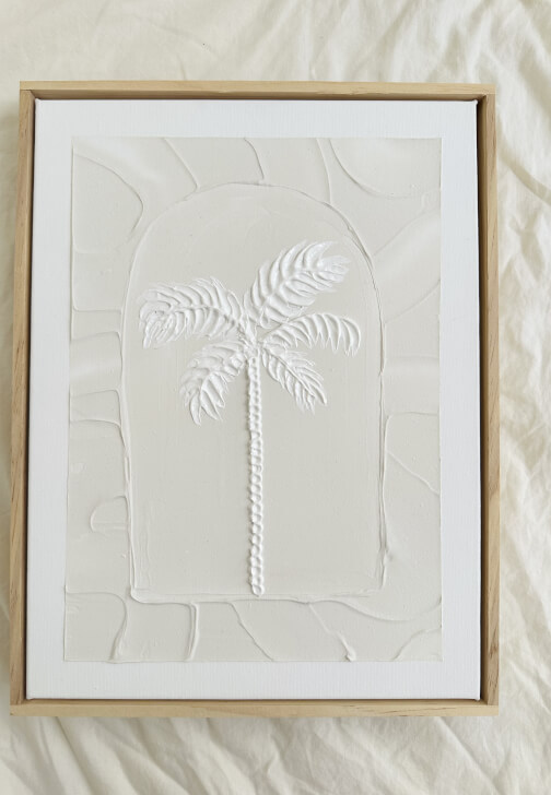 Textured Art Workshop: Palm Tree