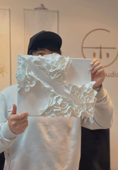 Textured Clay Canvas Art Workshop