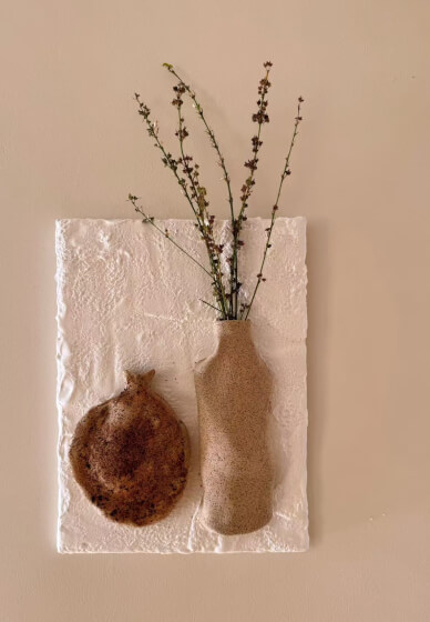 Textured Clay Canvas Art Workshop