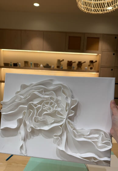 Textured Clay Canvas Art Workshop