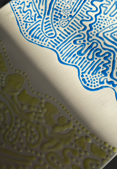 Textured Clay Canvas Art Workshop