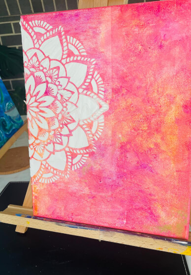 Textured Mandala and Colour Theory Workshop