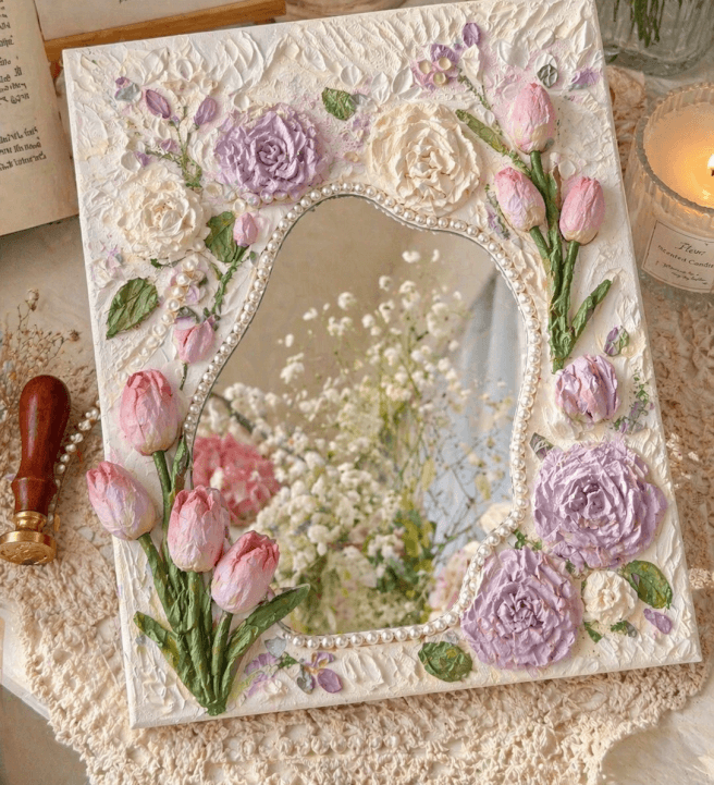 Textured Mirror and Paint Workshop