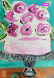 Textured Paint and Sip Class