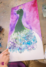 Textured Paint and Sip Class
