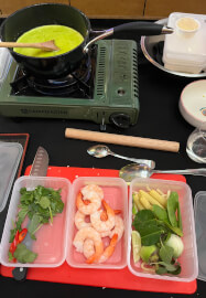 Thai Cooking Master Class: Green Curry Prawns and Thai Roti