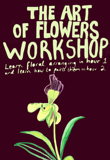 Mother's Day Ikebana and Painting Workshop