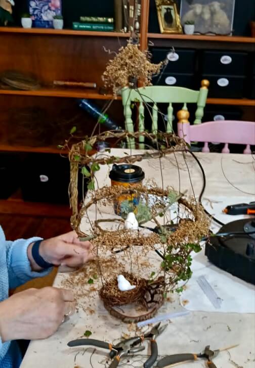 The Botanical Birdcage Workshop