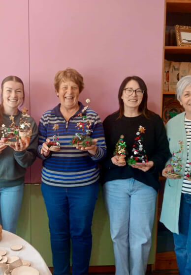 The Crafted Grove Wire Tree Workshop