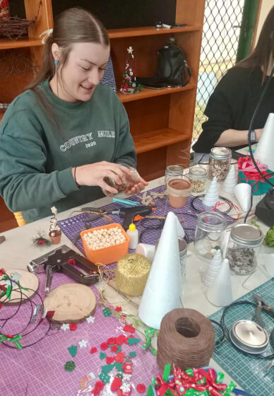 The Crafted Grove Wire Tree Workshop