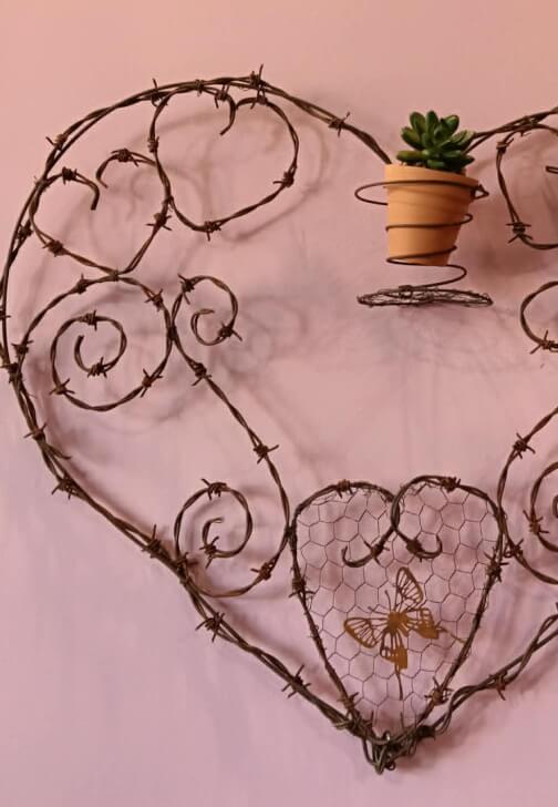The Embellished Heart of Wire Workshop
