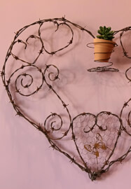The Embellished Heart of Wire Workshop