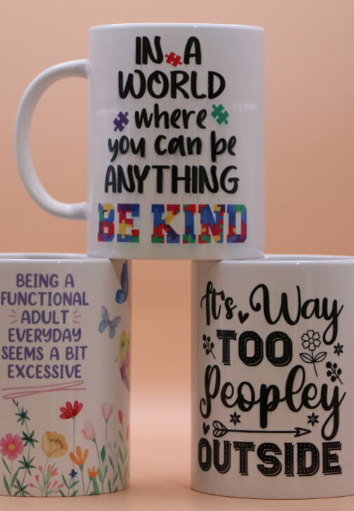 The Enchanted Drinkware Workshop: Sublimation in Full Colour