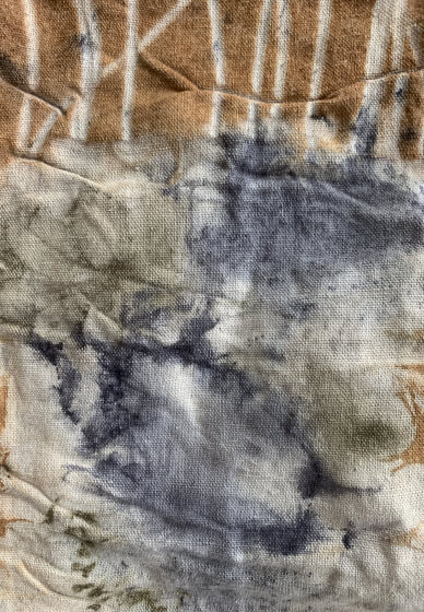 Eco Printing on Silk Scarf Workshop