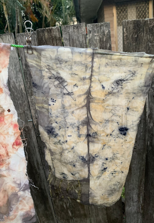 Eco Printing on Silk Scarf Workshop