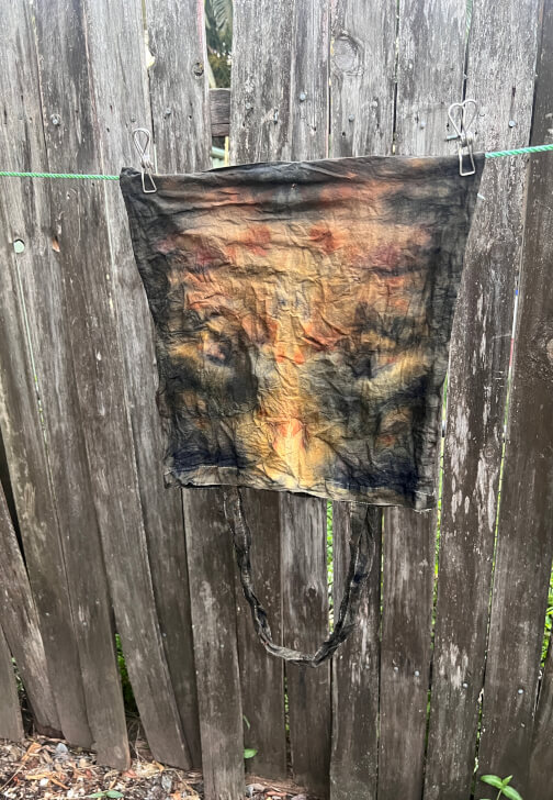 Eco Printing on Silk Scarf Workshop