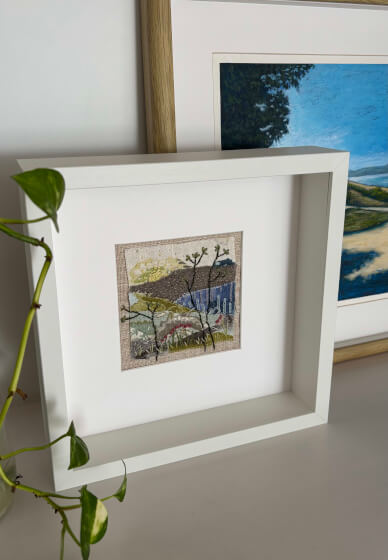 Tiny Textile Landscapes Workshop: The Art of Slow Stitching