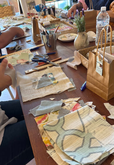 Tiny Textile Landscapes Workshop: The Art of Slow Stitching