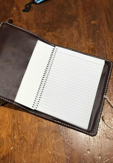Tooled Leather Journal Workshop