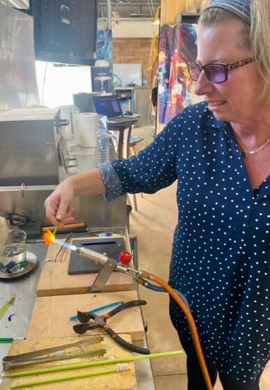 Torchwork Lampwork with Your Bestie Glassblowing Workshop