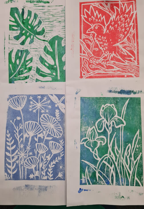 Tote Bag Block Printing Workshop for Beginners