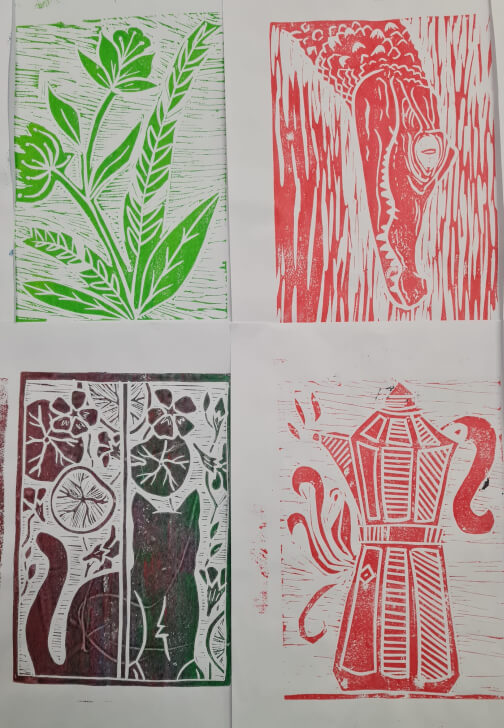 Tote Bag Block Printing Workshop for Beginners