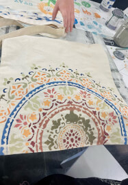 Tote Bag Fabric Painting Class