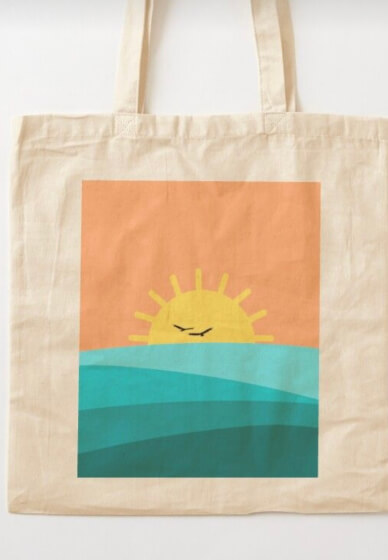 Tote Bag Paint and Sip Class