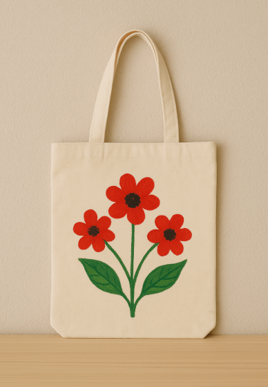 Tote Bag Paint and Sip Class