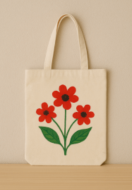 Tote Bag Paint and Sip Class