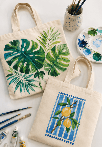 Tote Bag Painting Workshop