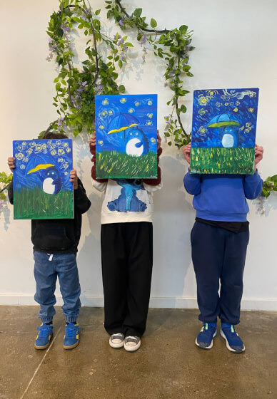 Totoro Painting Class for Kids