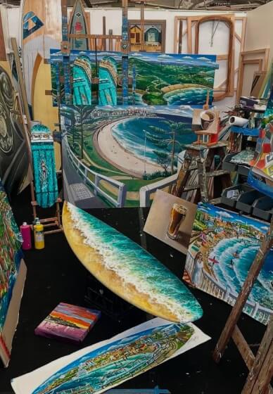 Touch the Sky: Alternative Acrylic Painting Workshop