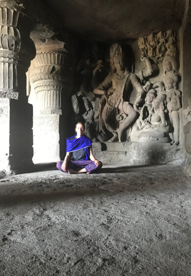 Traditional Indian Yoga Class: Mini Group 4-5 People