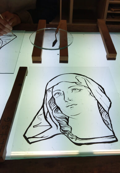 Traditional Stained Glass Painting Course