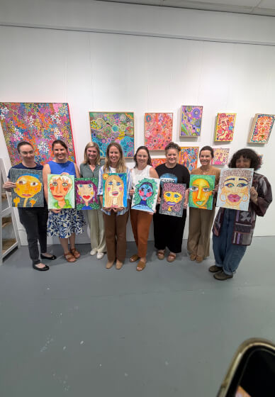 Trash Drawing Workshop: Self-Portrait Edition