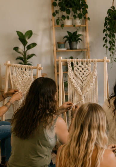 Tri-Layered Wall Tapestry Workshop