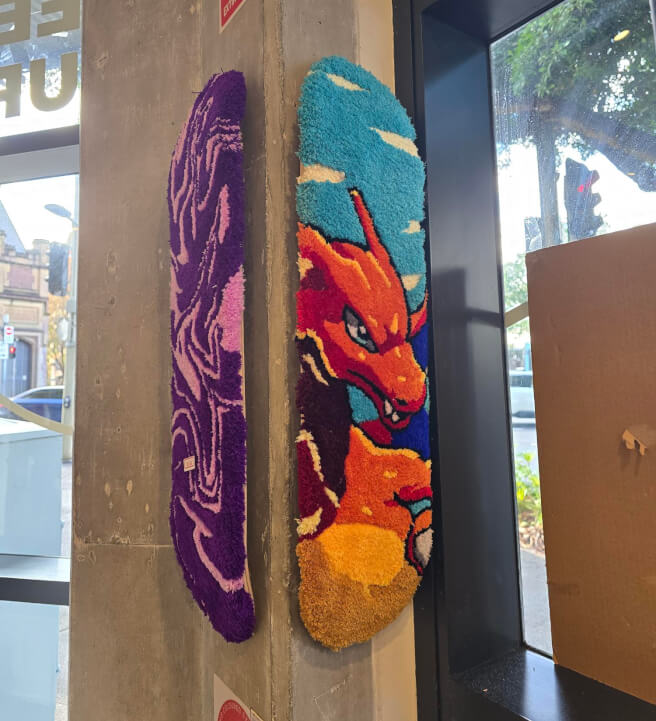 Tufted Skate Deck Workshop