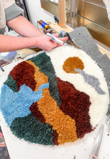Tufting a Custom Rug Workshop
