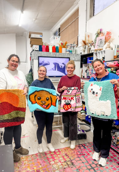 Tufting a Custom Rug Workshop