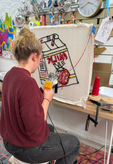 Tufting a Custom Rug Workshop