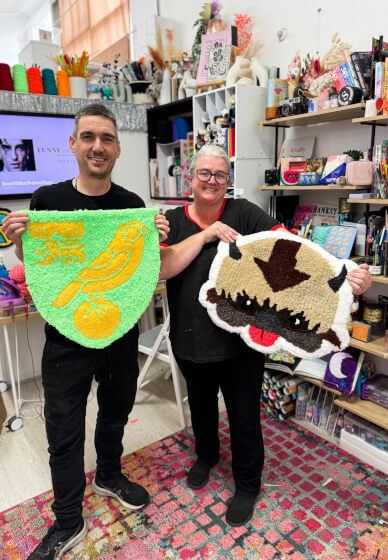 Tufting a Custom Rug Workshop